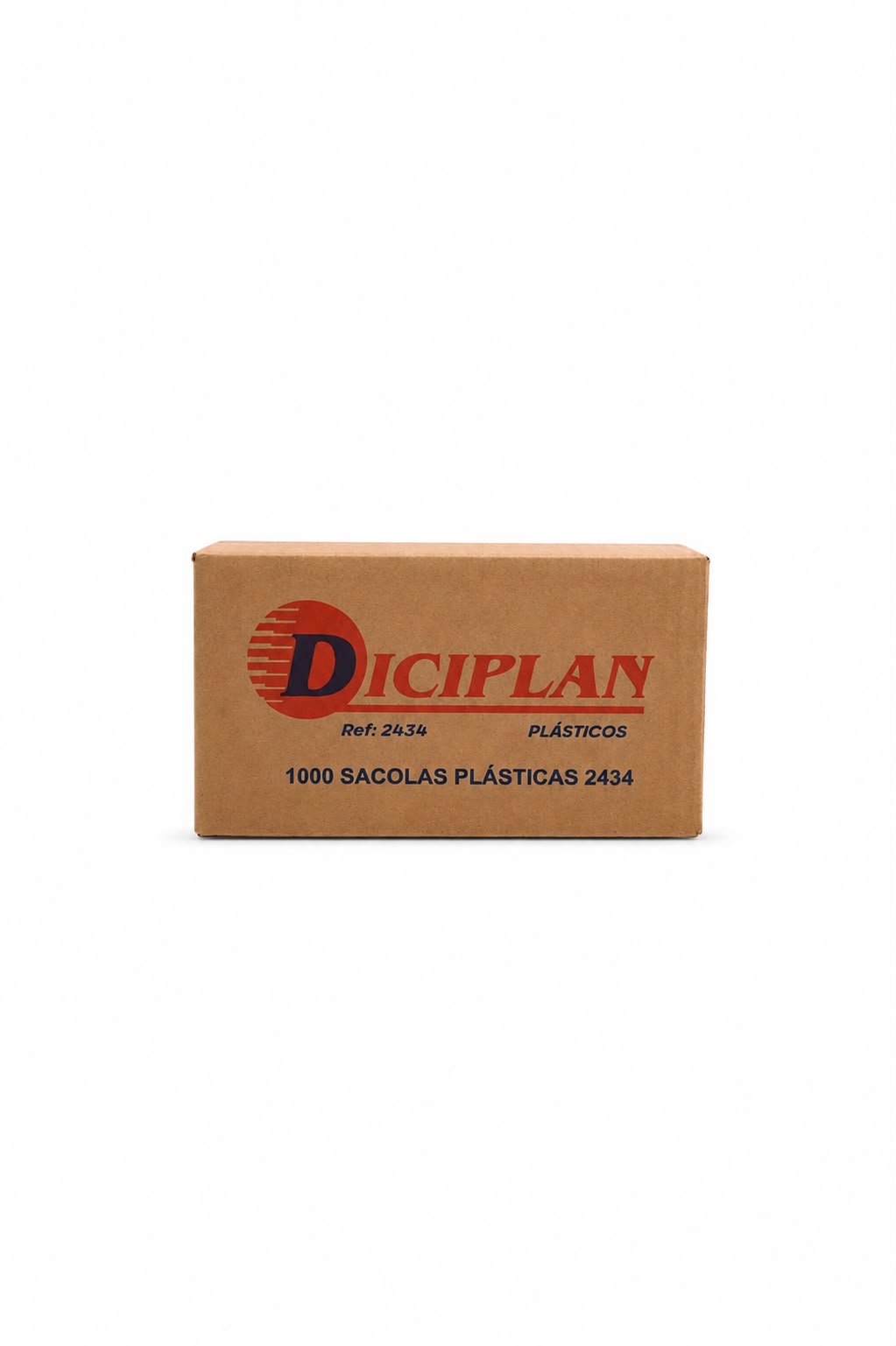 Caixa de Sacola Descartável Diciplan 24cmx34cm 1000un