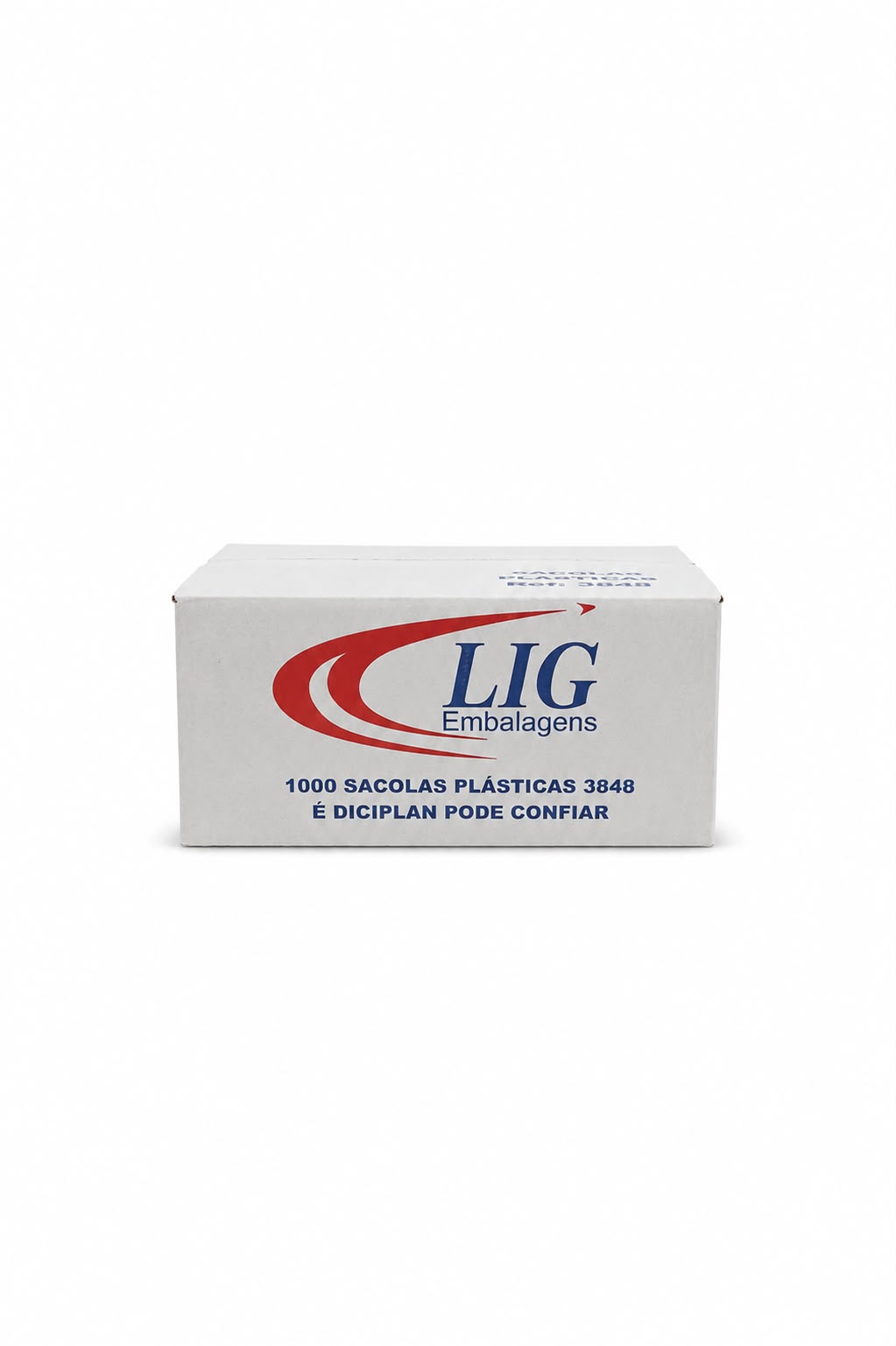 Caixa de Sacola Descartável LIG 38cmx48cm 1000un