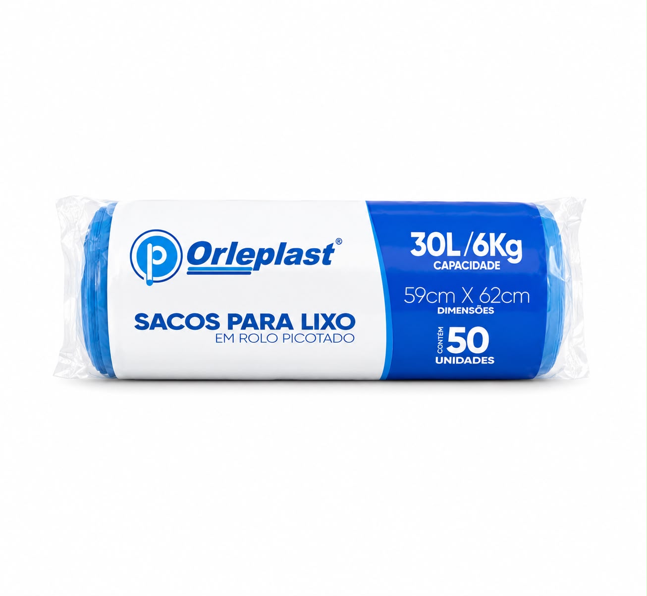 Saco de Lixo Econômico 30L 50un