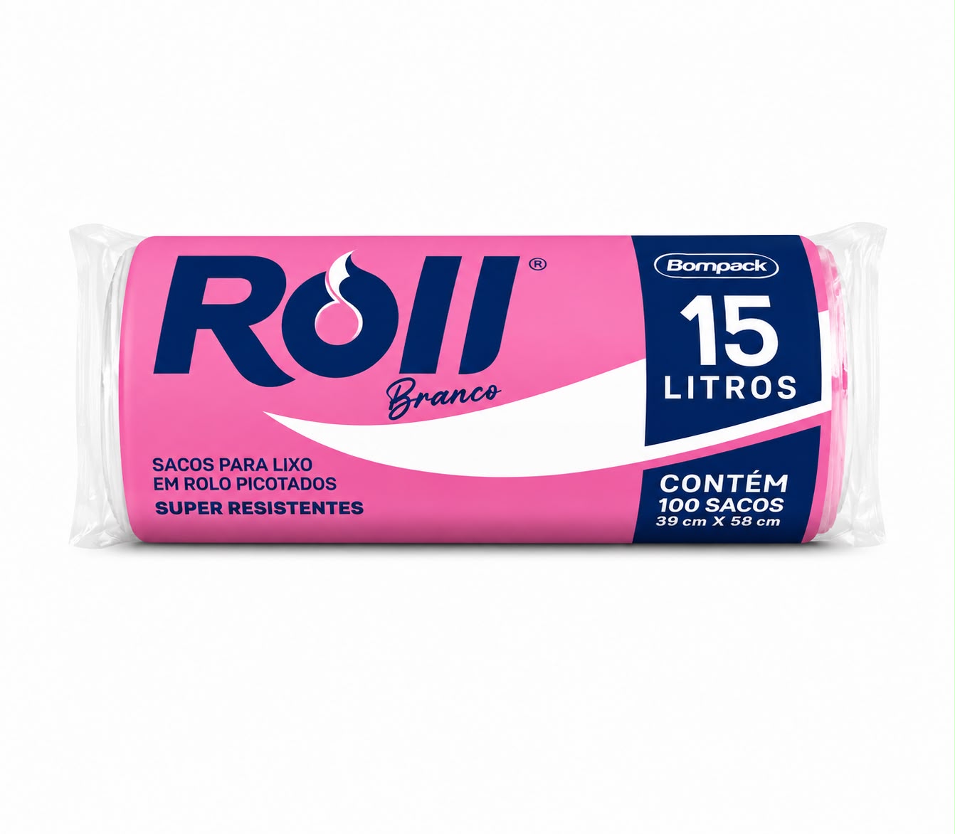 Saco de Lixo Econômico 15L 100un