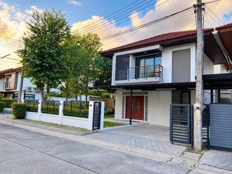 โครงการ“สบายวิลเลจ 2“โซนกะทู้สายใน — 3-bed townhouse for sale in Kathu, Phuket — photo 1
