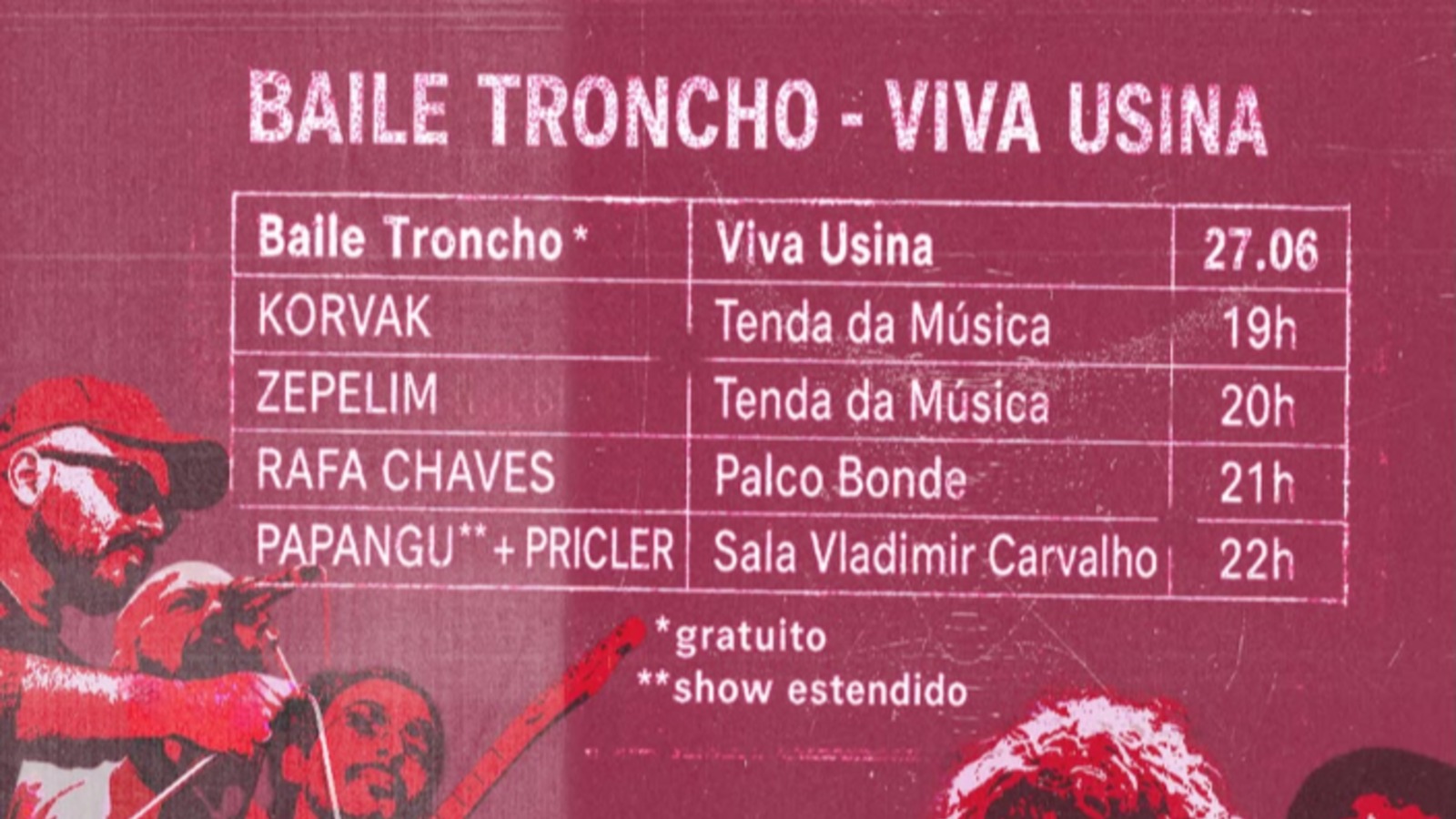 Baile Troncho - Korvak, Zepelim e o Sopro do Cão & Papangu
