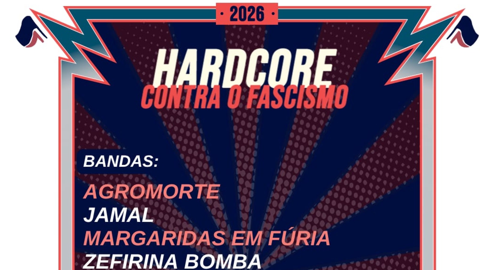 HARDCORE CONTRA O FASCISMO