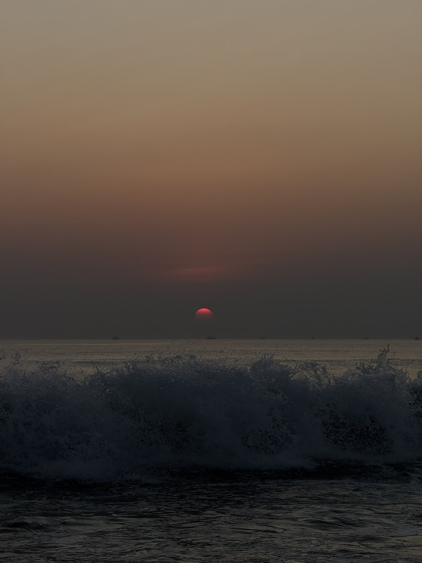 Golden hour at Madhavpur Beach