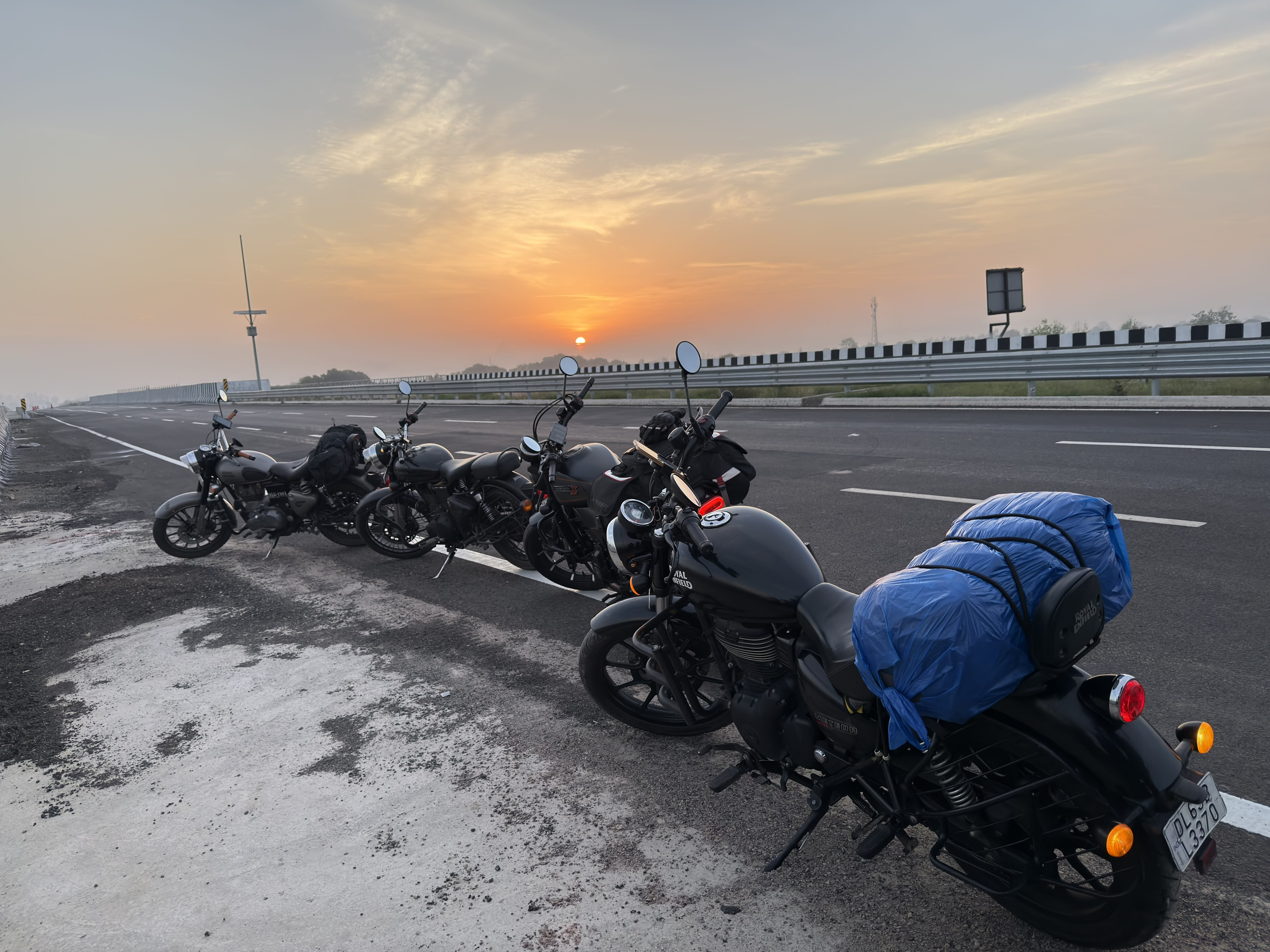 The bikes on the Expressway