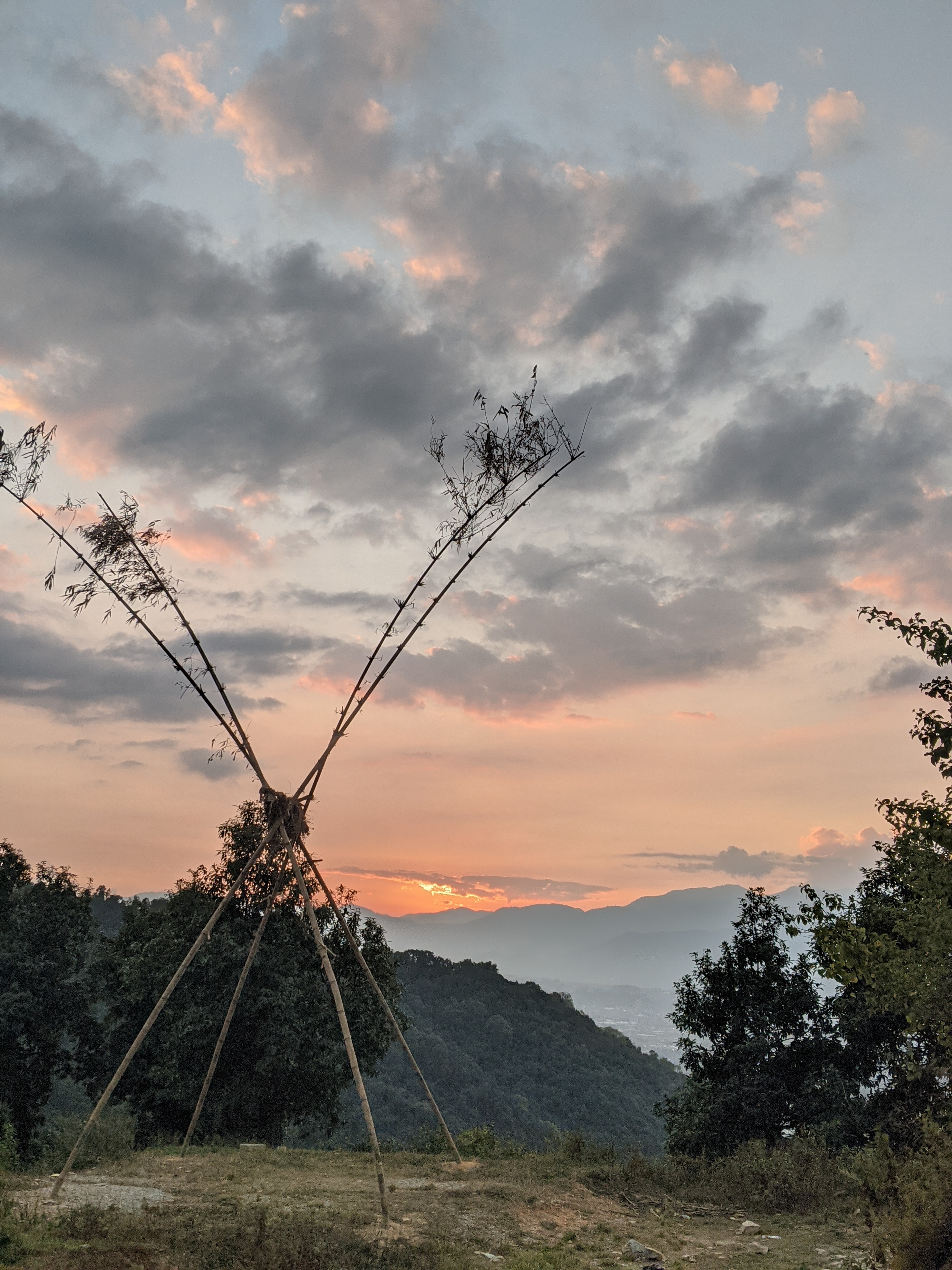 random hike in bhaktapur