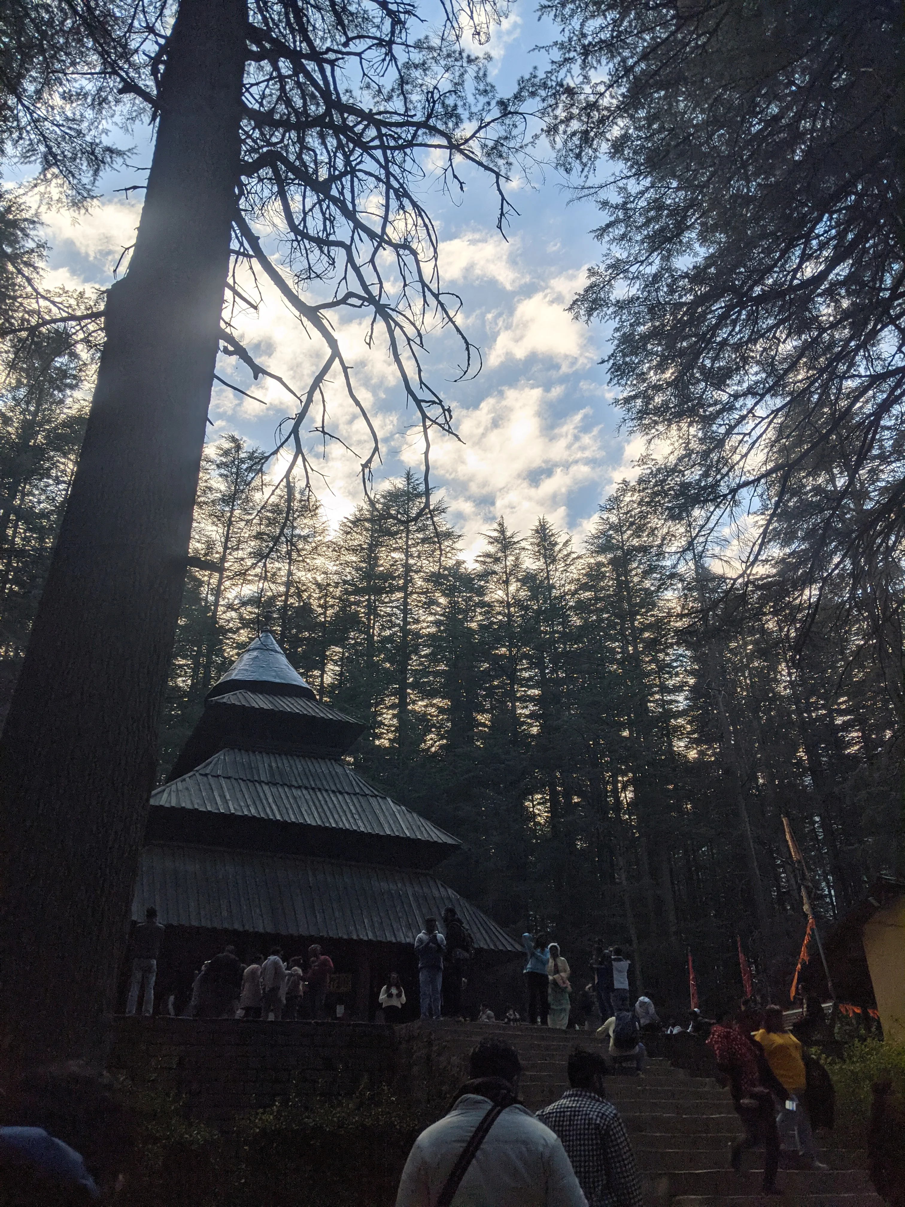 random temple in manali