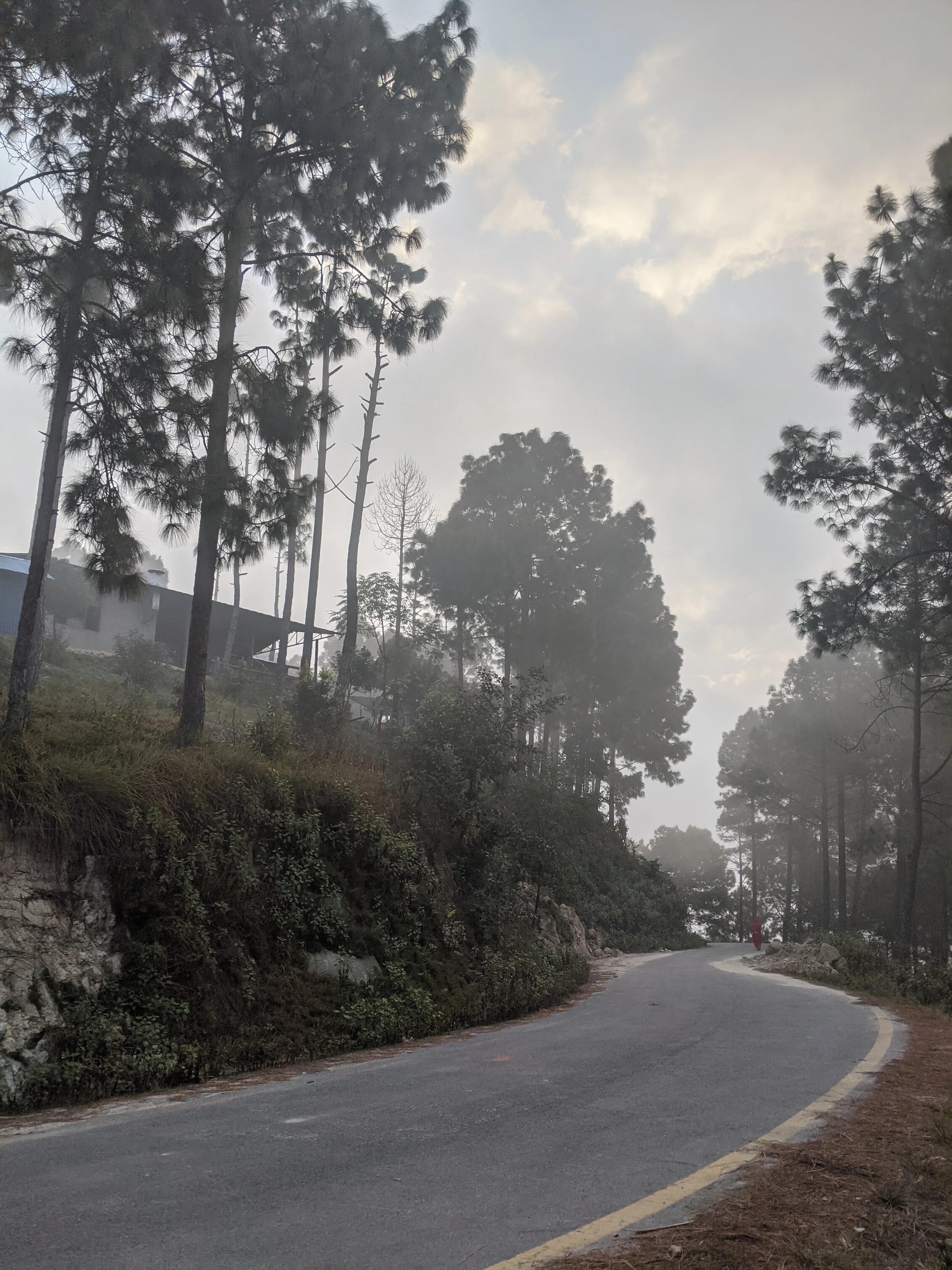 somewhere 1 hour hike from banepa