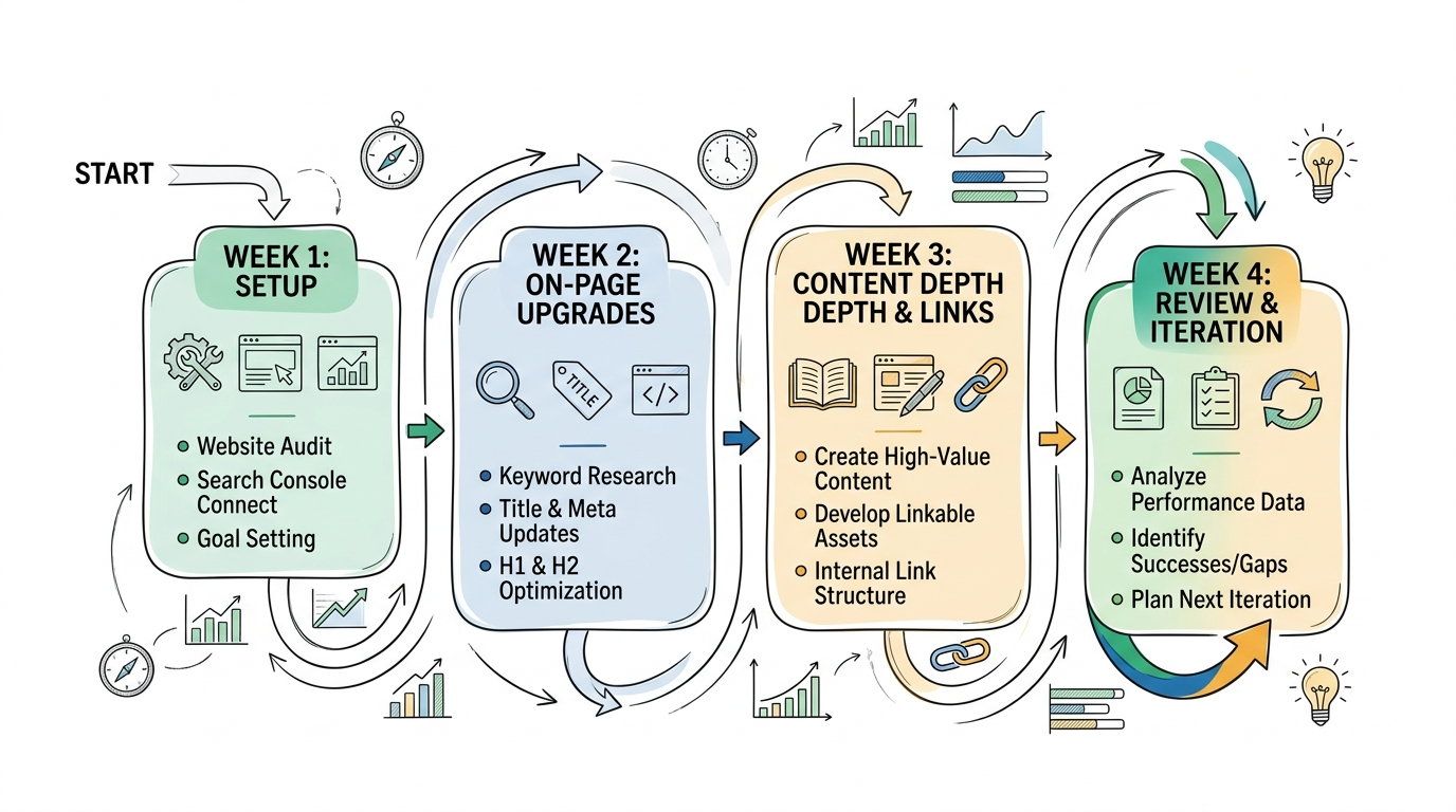 30-day SEO roadmap