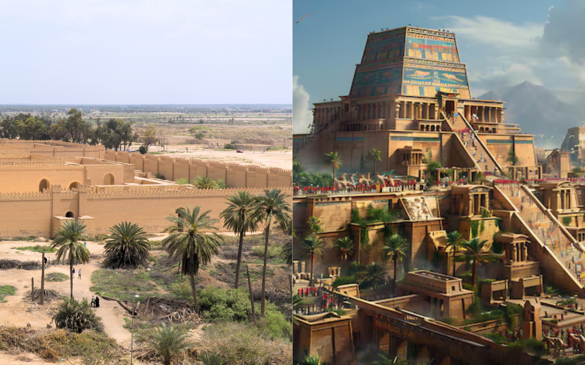 Verschil Babylon toen en nu