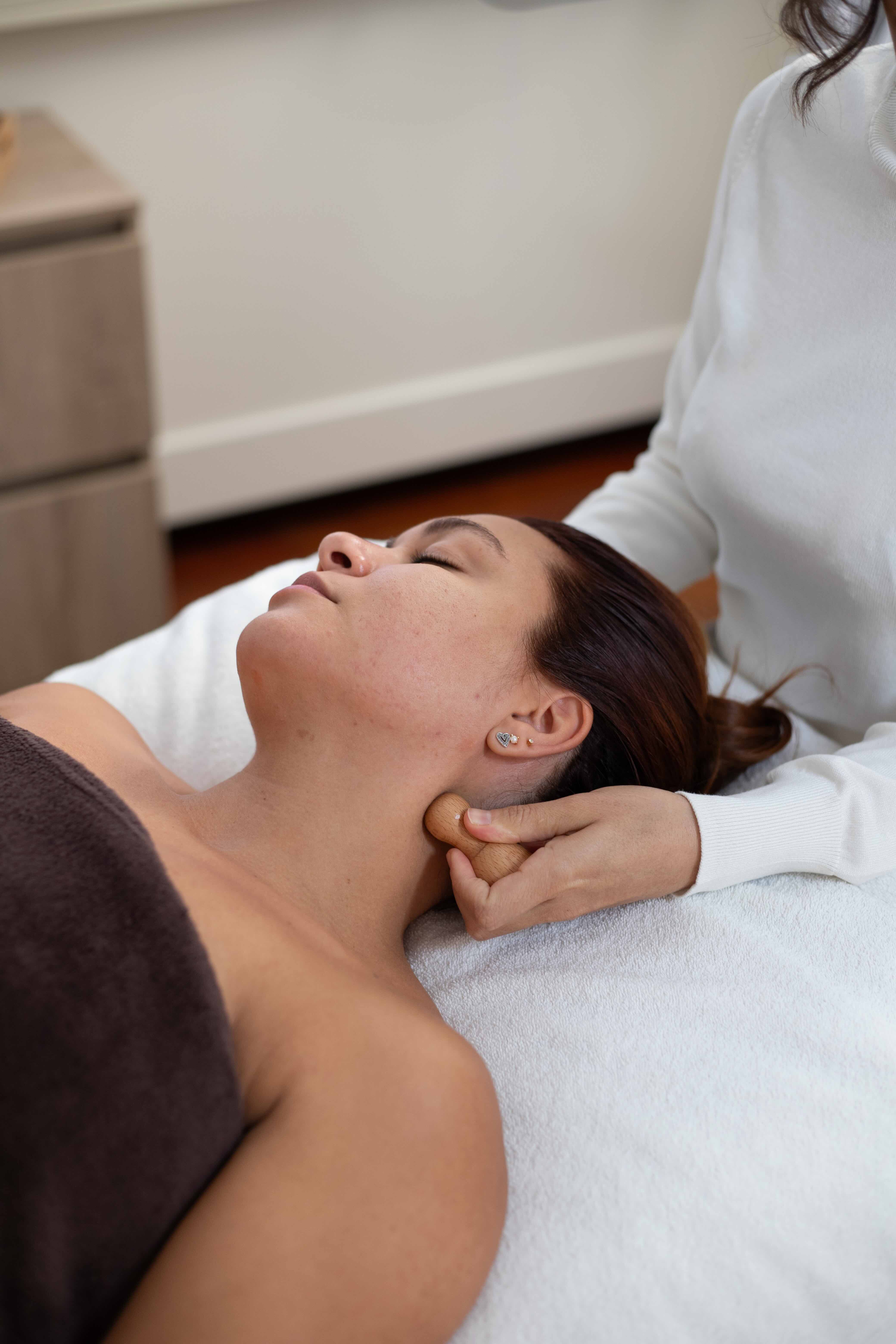 Professional post-surgery recovery massage