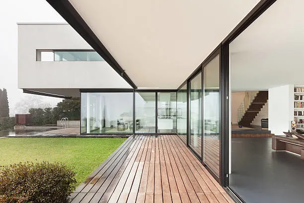 Photo of architect designed home