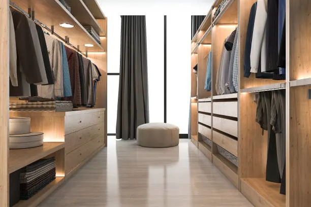 Photo of luxury walk in robe
