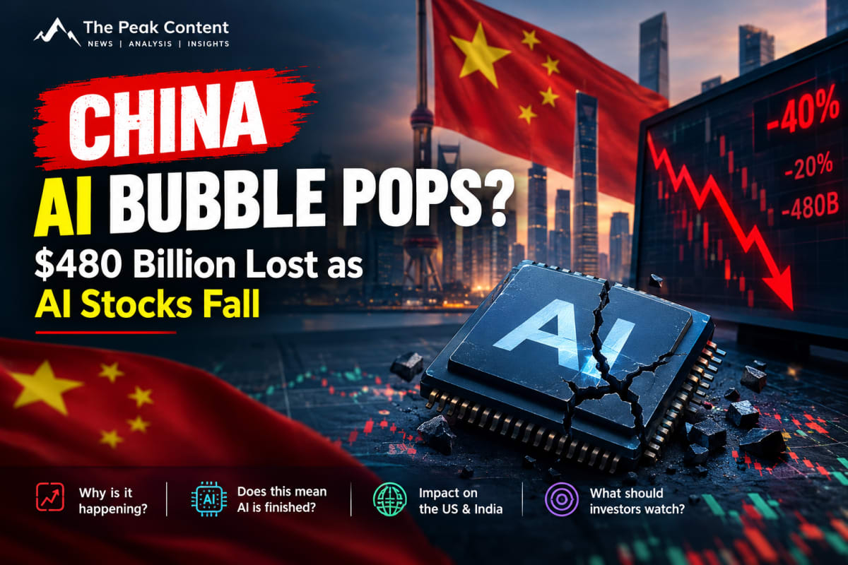 China AI Bubble Pops: Why Are AI Stocks Falling?
