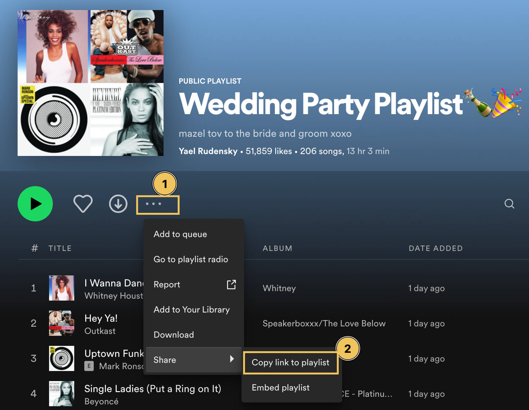 spotify playlist export to text