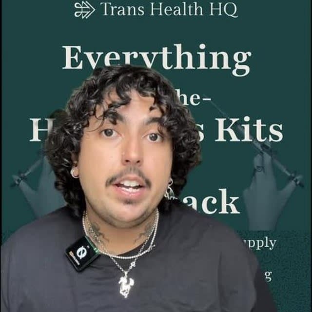 Trans Health HQ Instagram post