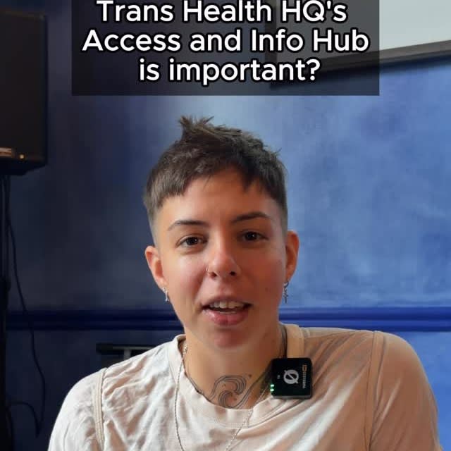 Trans Health HQ Instagram post