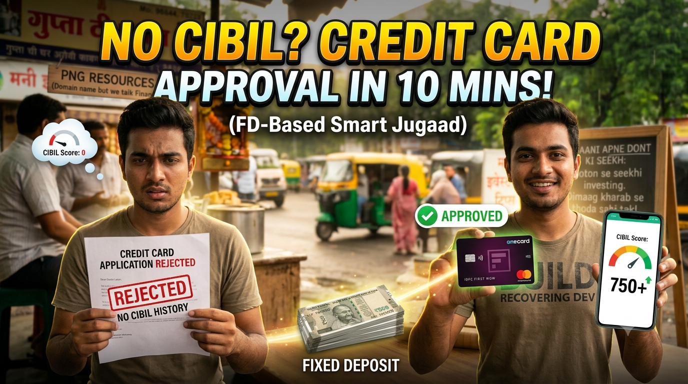 No CIBIL? No Problem: How to Get Your First Credit Card in 10 Minutes