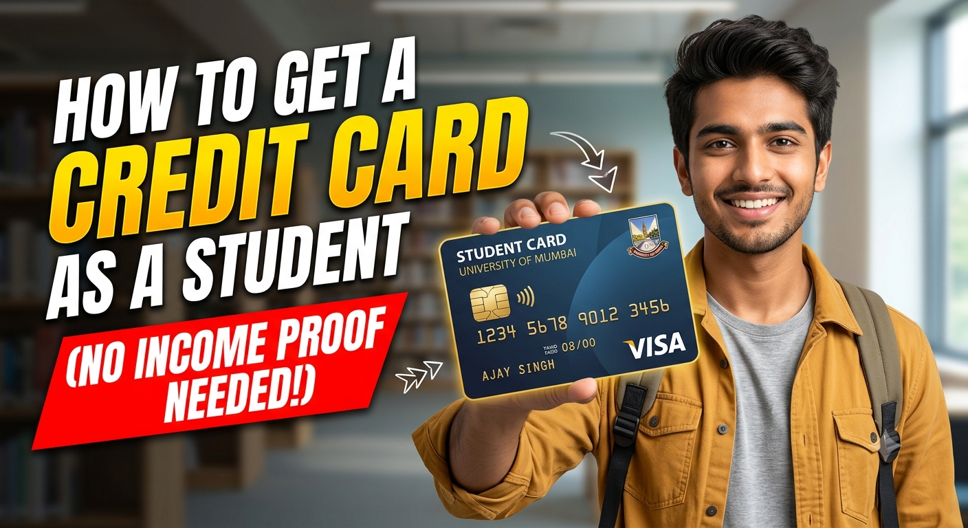 How to Get a Credit Card as a Student (No Income Proof Needed!)