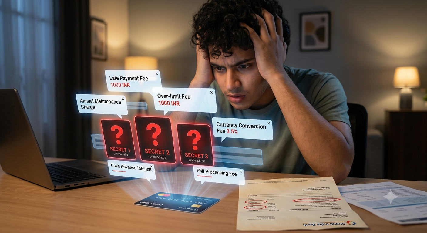 Credit Card ke Hidden Charges: Wo 3 Raaz jo Bank Aapse Chupa Raha Hai!