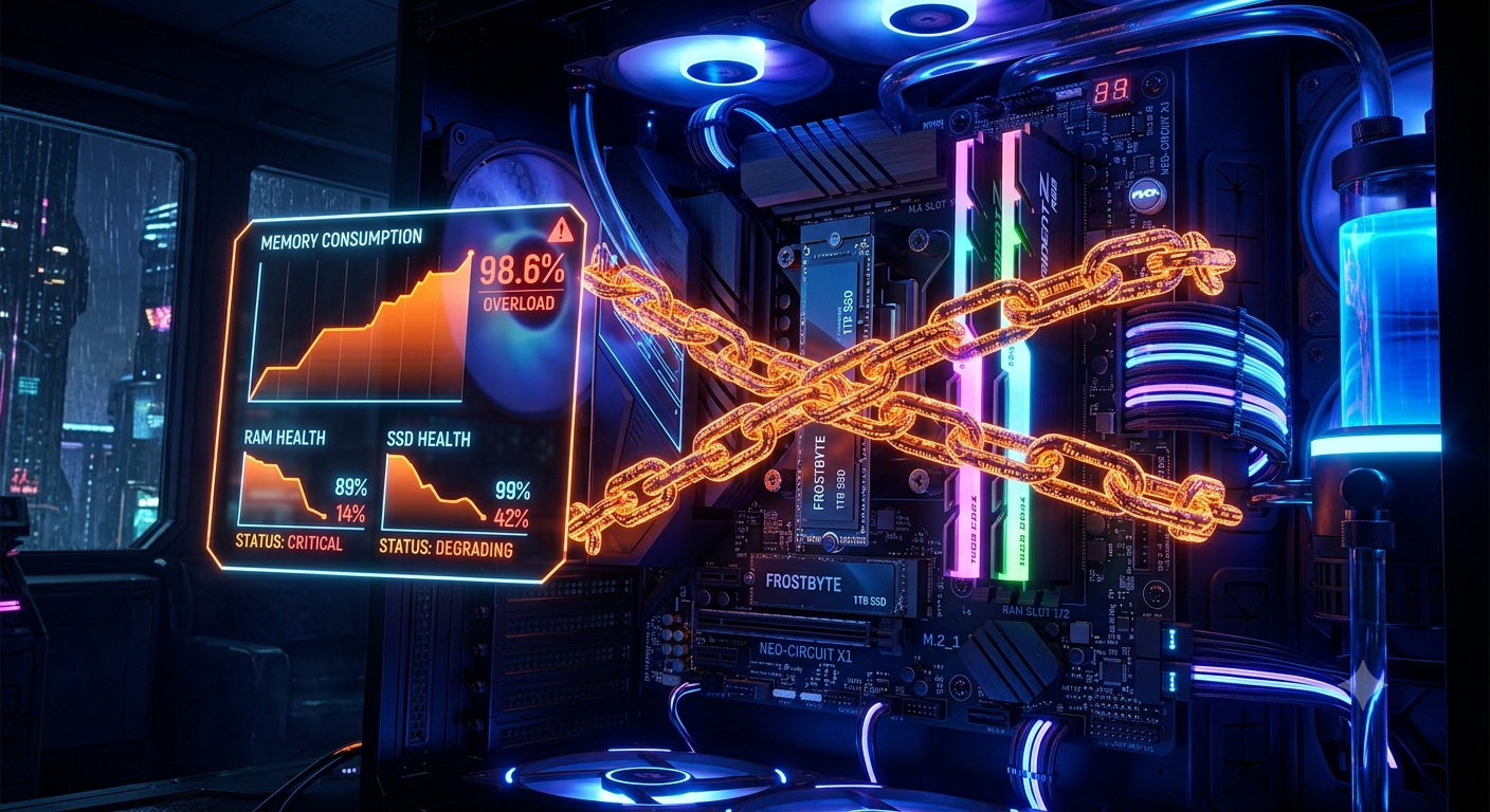 Local LLM Quantization RAM Leak & Windows Pagefile Inflation (The Silent RAM & SSD Eater)