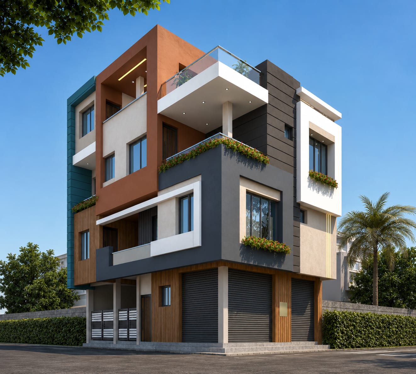  Modern Corner House