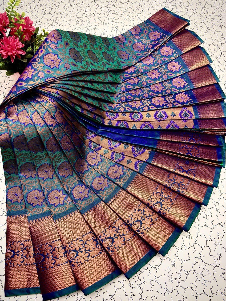 ELITE BRIDAL PICK - Teal Purple - Image 1