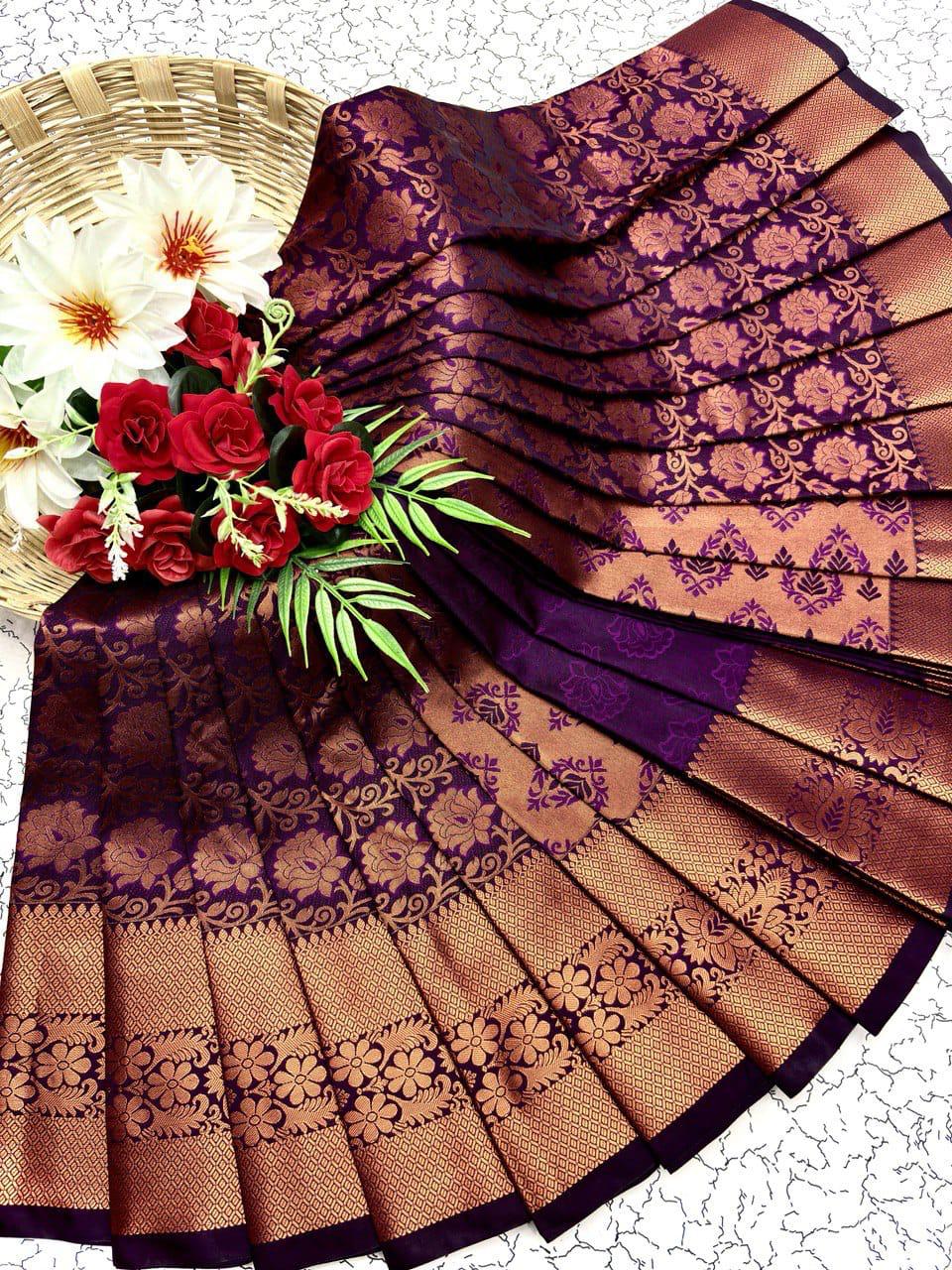 ELITE BRIDAL PICK - Purple Brown