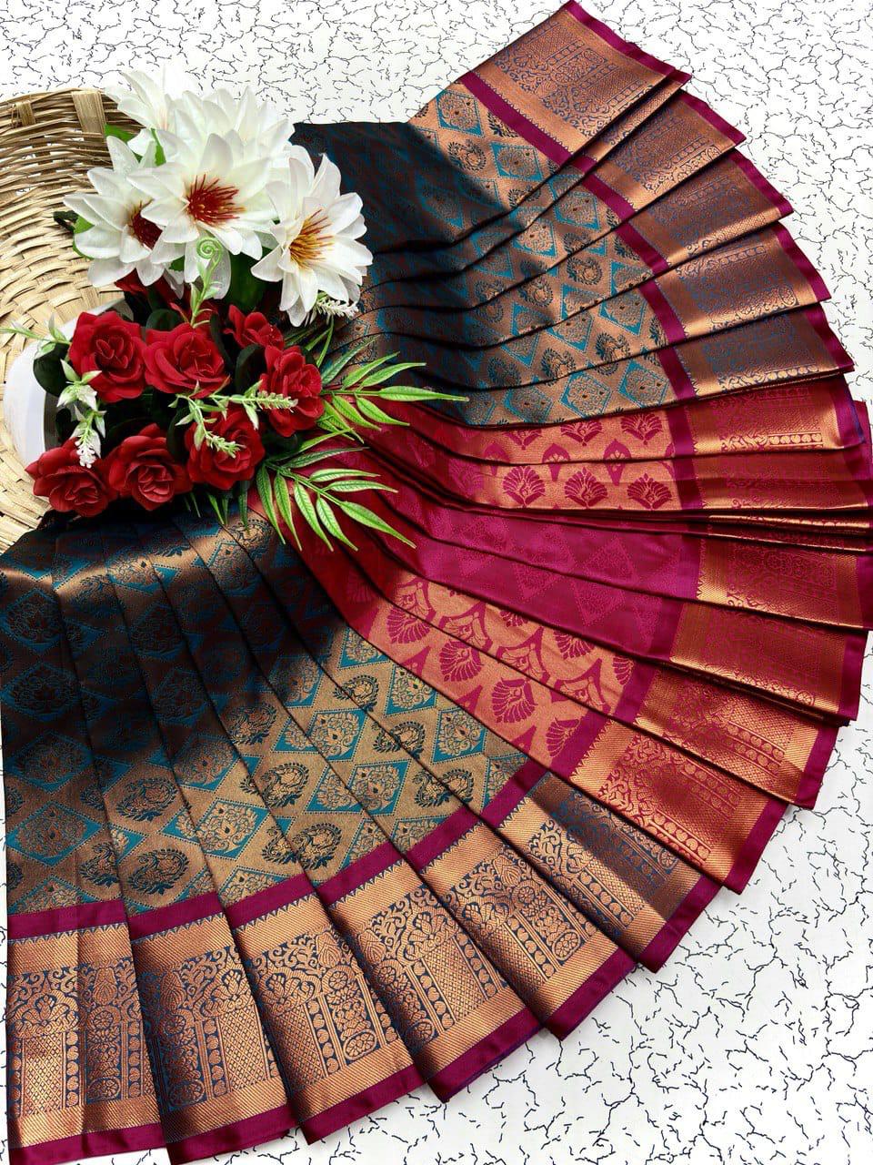 ELITE BRIDAL PICK - Grey Maroon