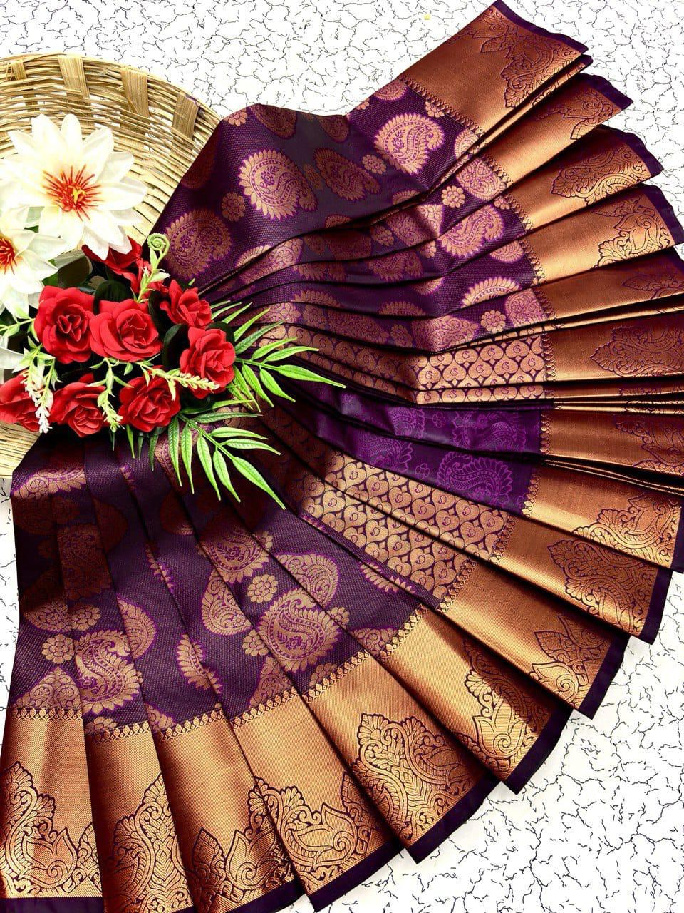 ELITE BRIDAL PICK - Purple Brown