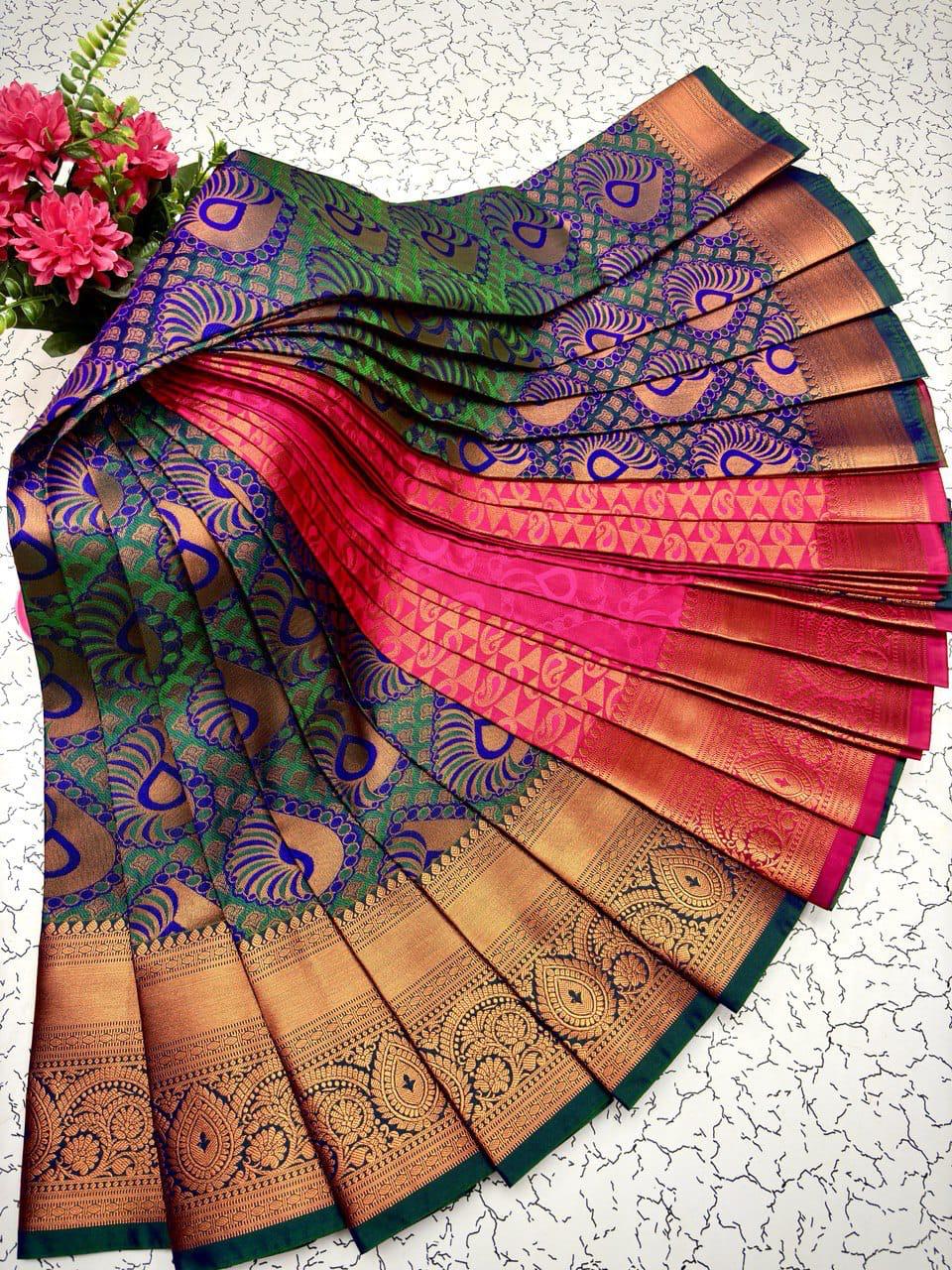 ELITE BRIDAL PICK - Green Pink
