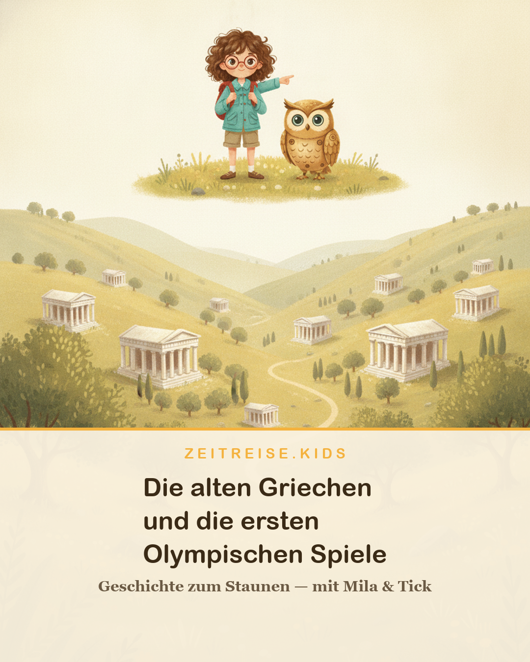 Die alten Griechen und die ersten Olympischen Spiele