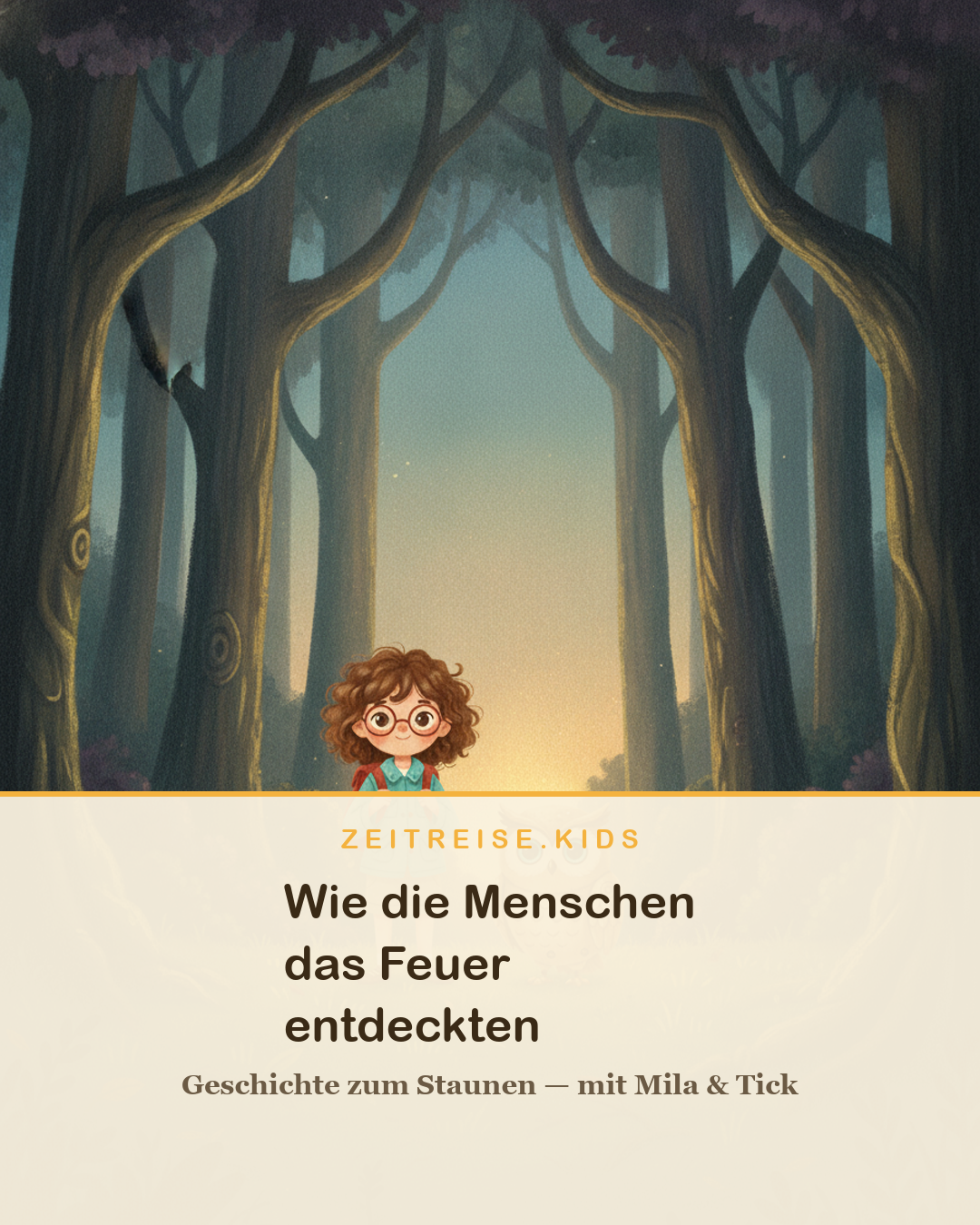 Wie die Menschen das Feuer entdeckten