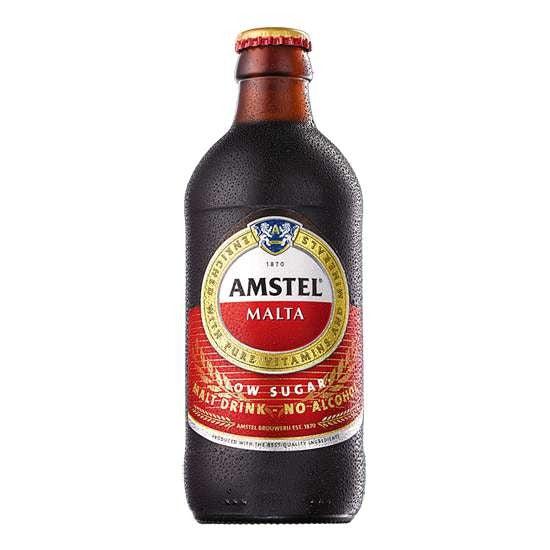 Amstel Malta Bottle