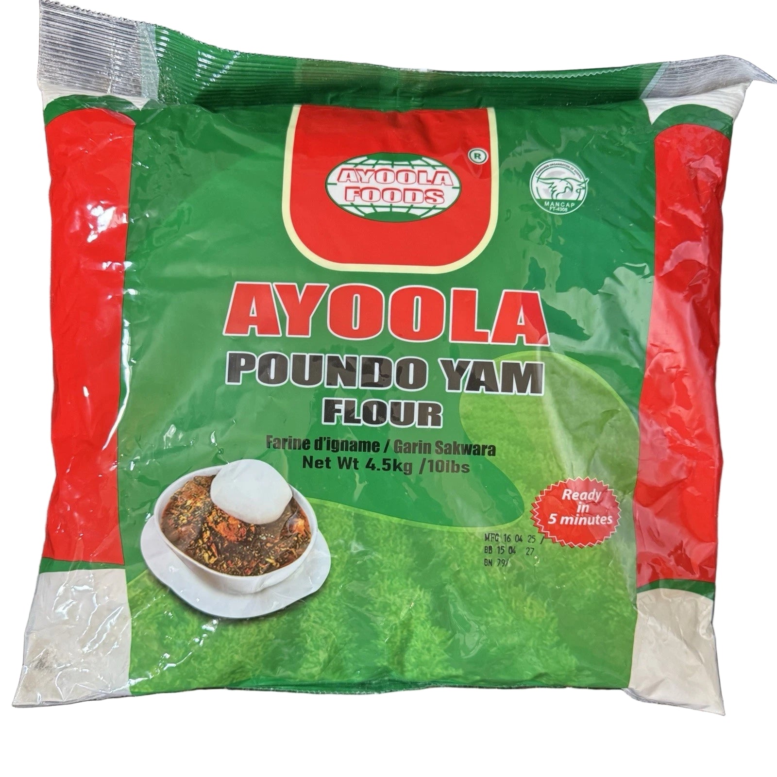 Ayoola Poundo Yam 4.5kg