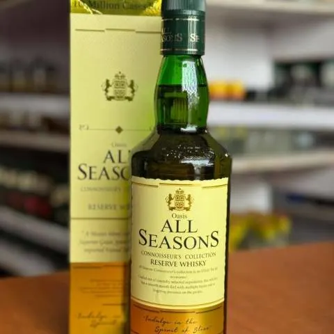 Buy OASIS ALL SEASONS WHISKY 750ML online in Lagos