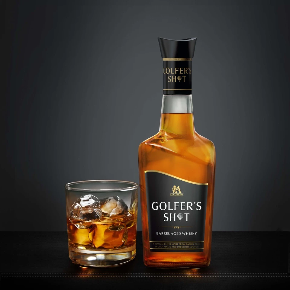 Buy GOLFER'S SHOT BARRED AGED WHISKY 750ML online in Lagos