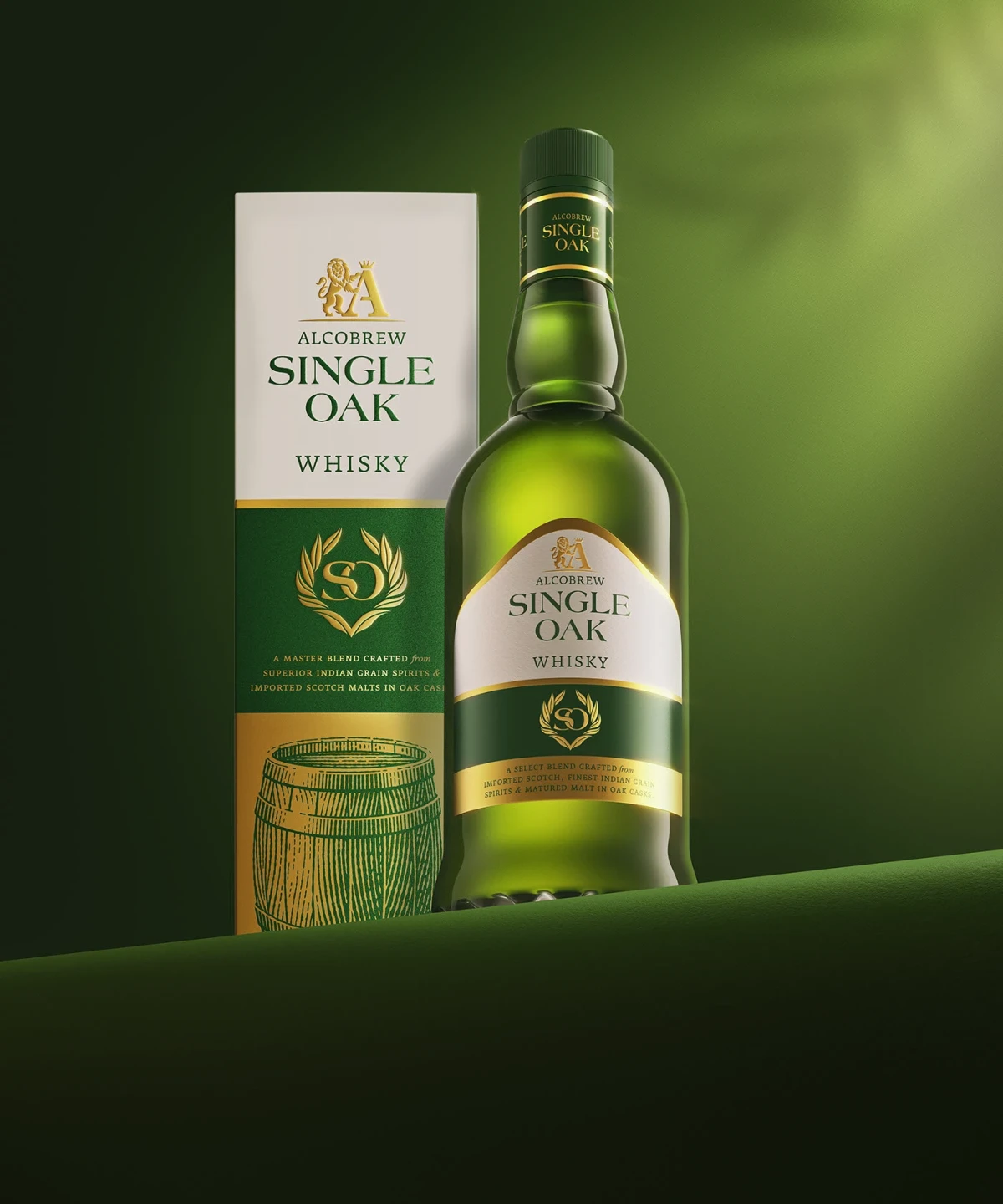 Buy ALCOBREW SINGLE OAK WHISKY 750ML online in Lagos