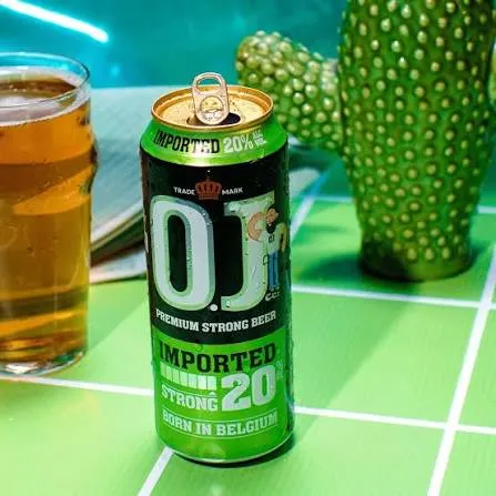 Buy O.J PREMIUM STRONG BEER IMPORTED 20 CAN 500ML online in Lagos