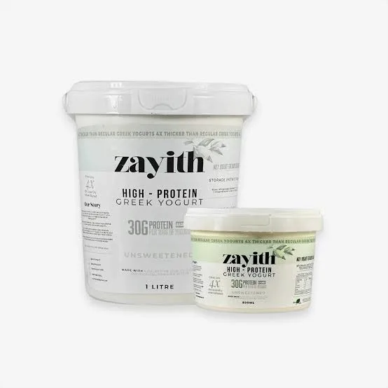 Buy ZAYITH HIGH PROTEIN GREEK UNSWEETENED YOGURT 500ML online in Lagos