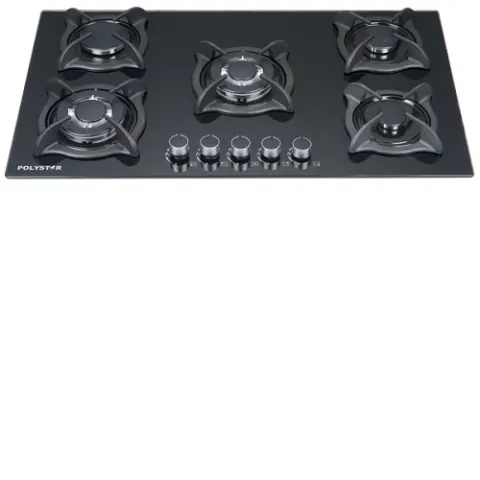Buy POLYSTAR 5BURNER GAS HOBB 8MM TEMPERED online in Lagos