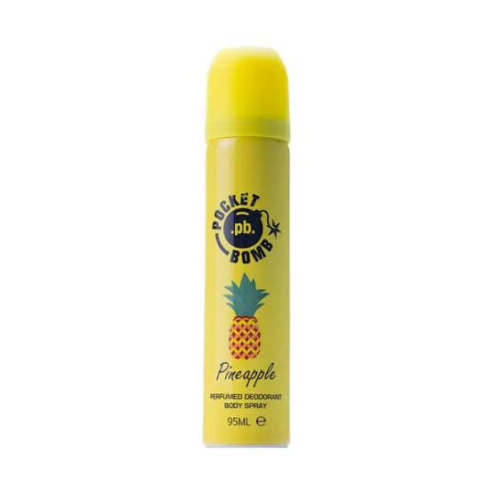Buy POCKET BOMB PINEAPPLE BODY SPRAY 95ML online in Lagos