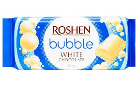 Buy ROSHEN BUBBLE WHITE CHOCOLATE 80G PROMO online in Lagos