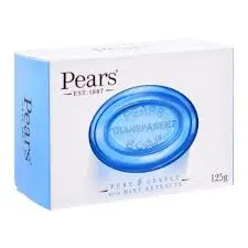 Buy PEARS TRANSPARENT SOAP WITH MINT EXTRACTS 125G online in Lagos