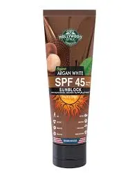Buy HOLLYWOOD SPF45 SUNBLOCK ARGAN WHITE 100ML online in Lagos