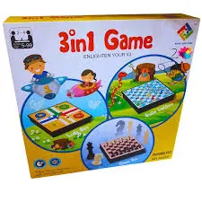 Buy 3IN1 GAME ENLIGHTEN YOUR IQ CHESS SET NO. 64289 online in Lagos