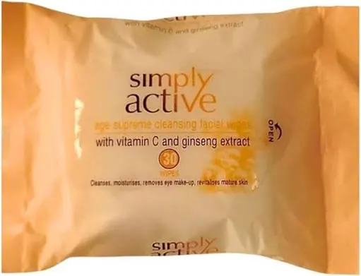 Buy SIMPLY ACTIVE DEEP CLEASING WIPES online in Lagos