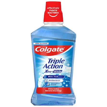 Buy COLGATE TRIPLE ACTION M/WASH 500ML online in Lagos