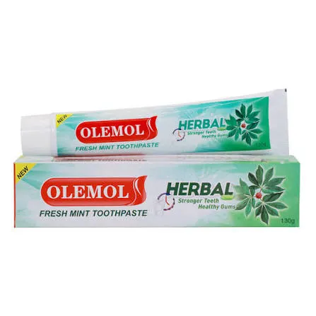 Buy OLEMOL HERBAL FRESH MINT TOOTHPASTE 175G online in Lagos