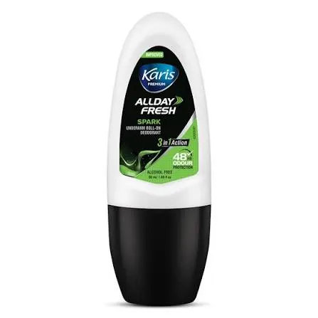 Buy KARIS ALLDAY FRESH SPARK ROLL ON 50ML online in Lagos